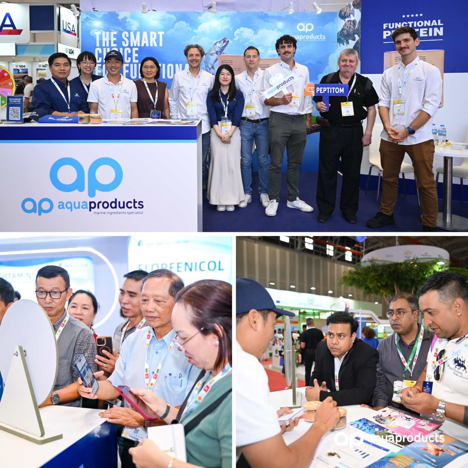 Aquaproducts team at ILDEX